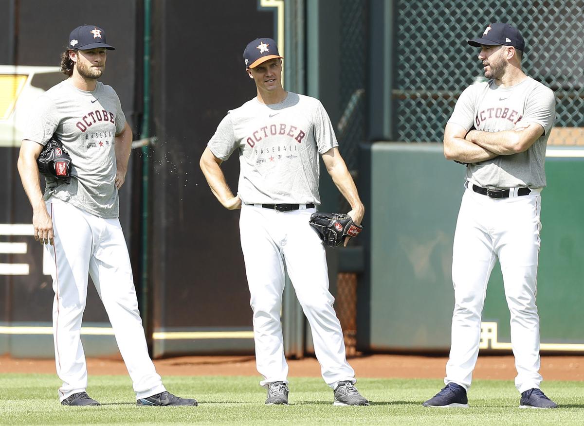 Houston Astros ALDS Workout