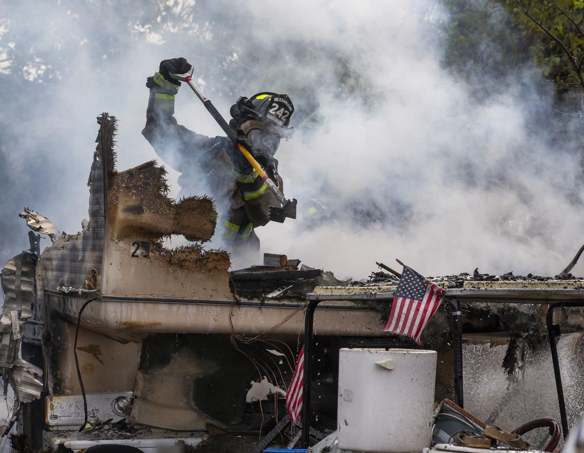 San Leon Trailer Fire