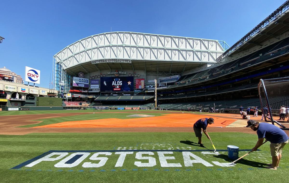 Houston Astros ALDS Workout