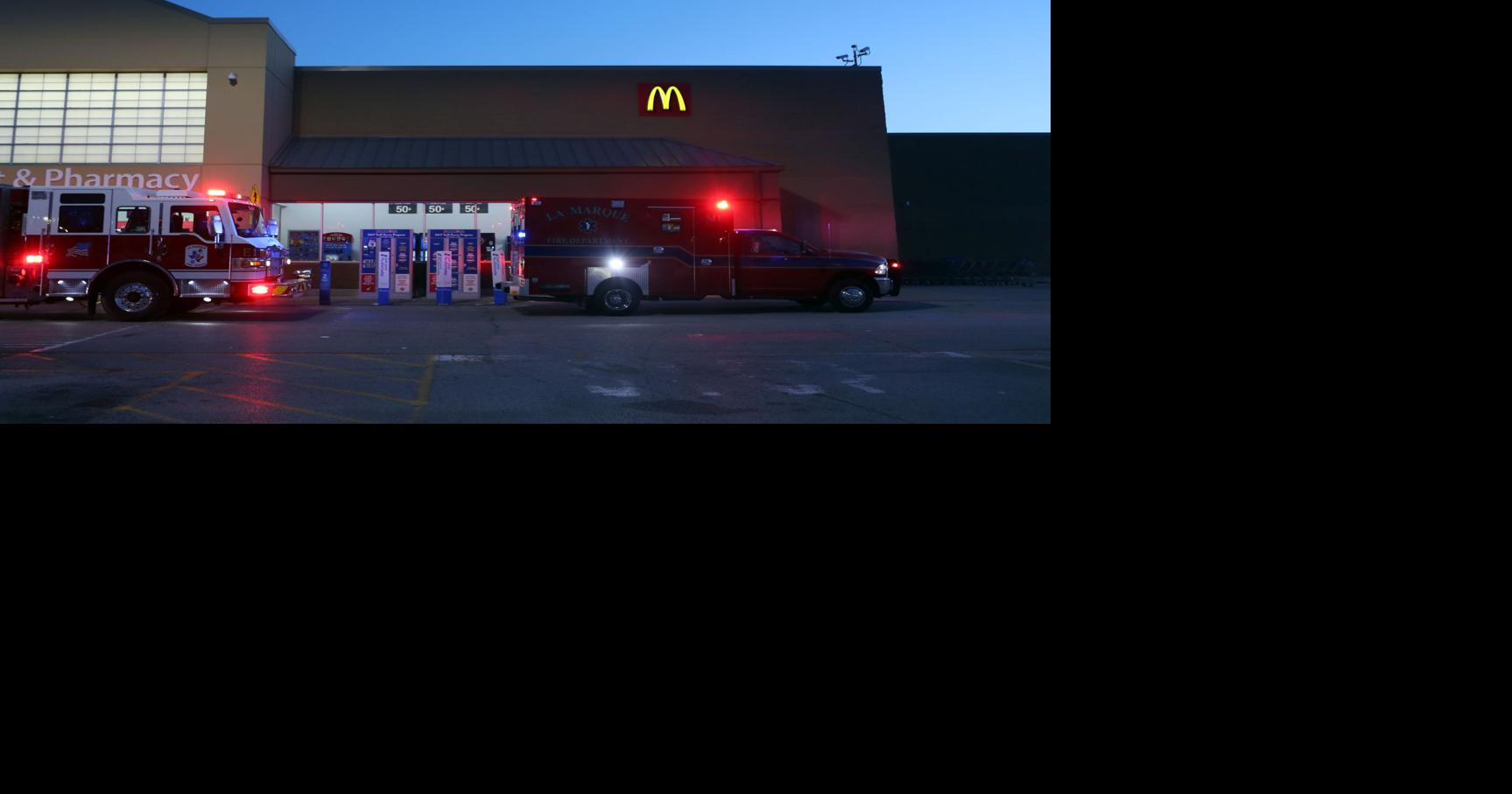 La Marque Walmart Catches Fire Thursday Evening Local News The Daily News