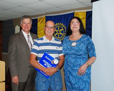 Rotary Club of Galveston welcomes new member
