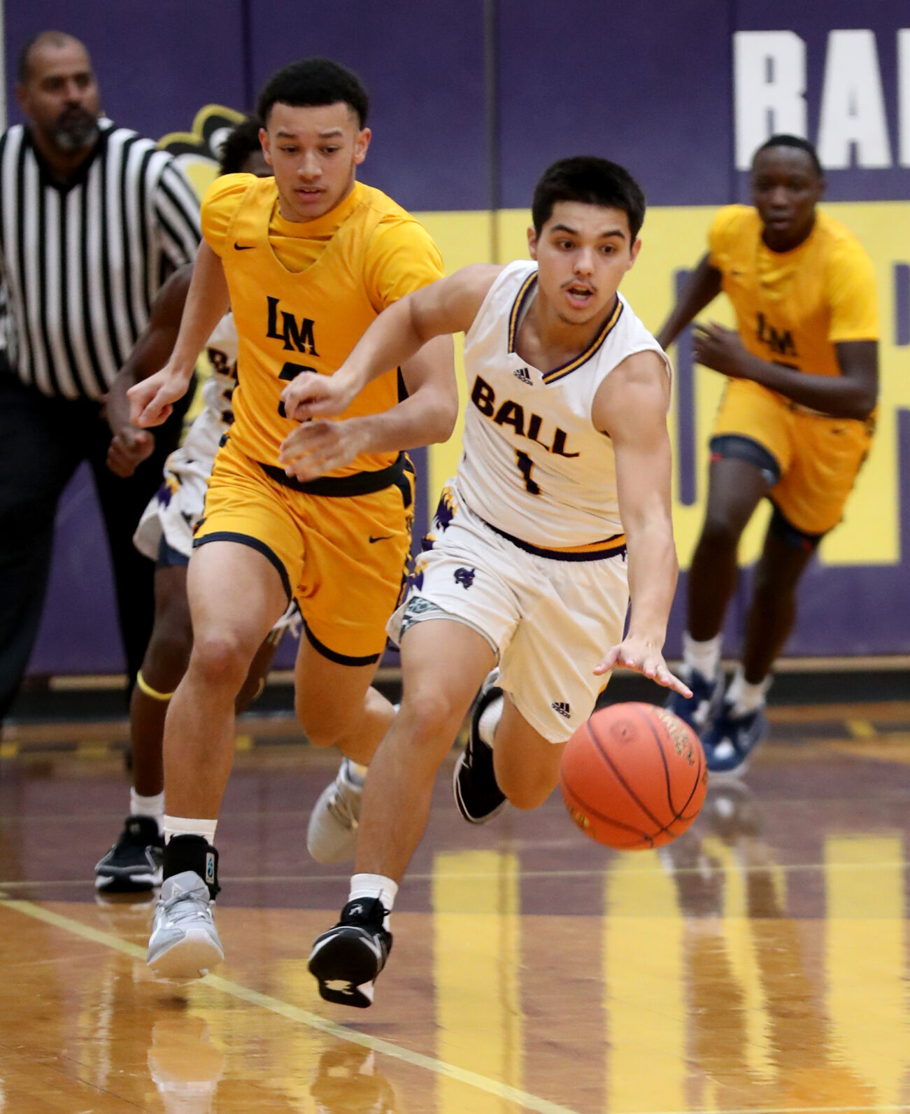 Ball High vs. La Marque basketball Local Sports The Daily News