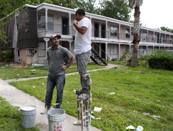 Dickinson apartments slowly rebuilding after Harvey Local News The