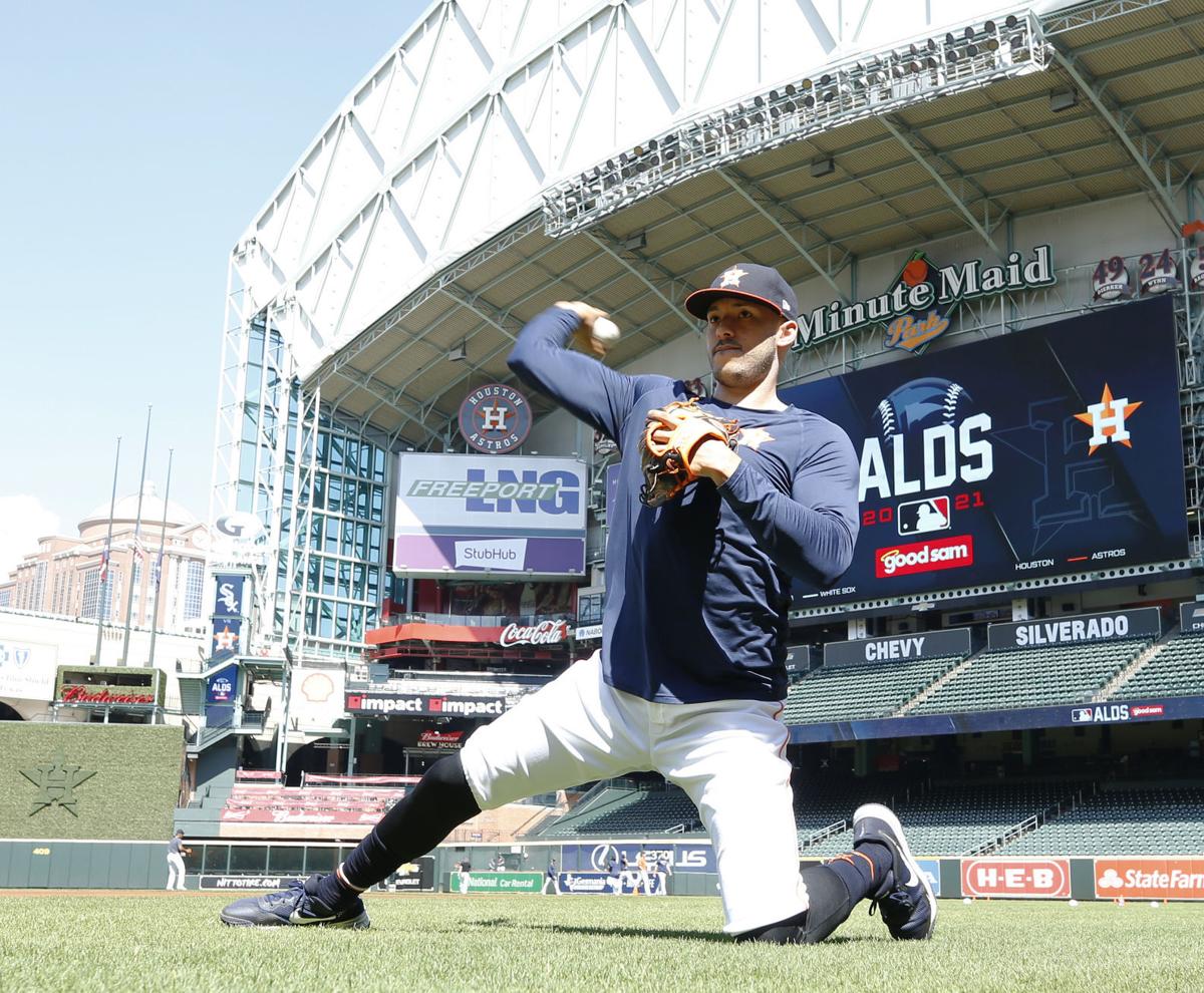 Houston Astros ALDS Workout