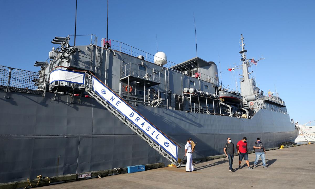 Brazilian Navy Training Ship Makes Stop In Galveston Local News The Daily News