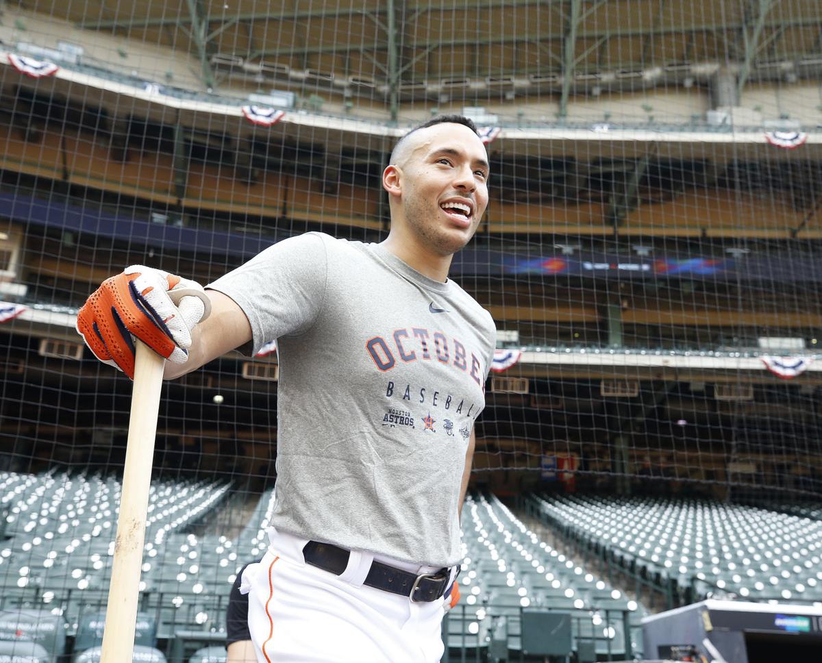 Houston Astros ALDS Workout
