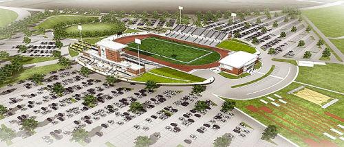 Ccisd Gets A Glimpse At Its New Stadium Local News The Daily News