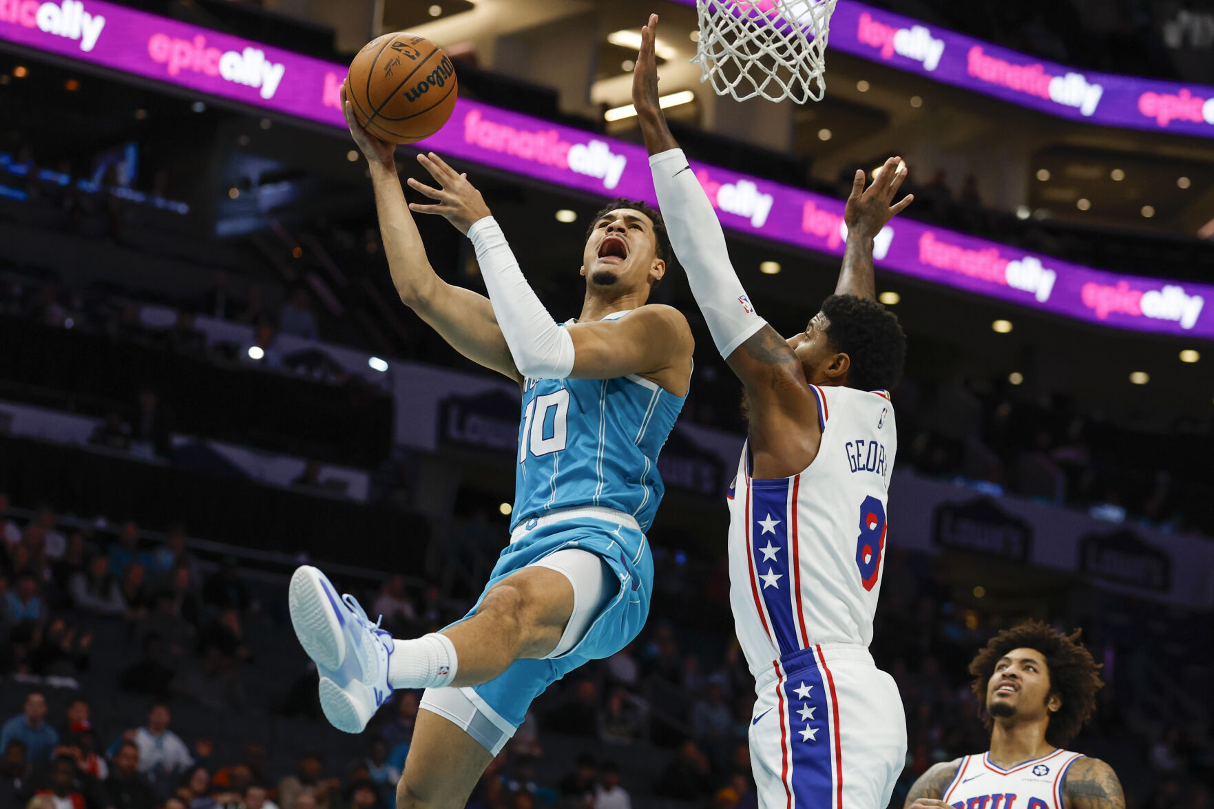 Maxey Scores 40, George Adds 33 As 76ers Top Hornets 121-108 To Spoil ...