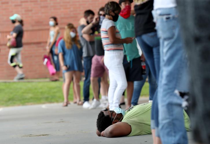 Long lines, waits for COVID19 testing in Galveston Local News The