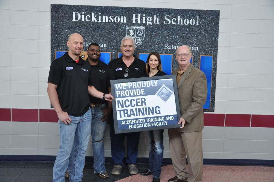 Dickinson High School receives NCCER accreditation Inside DISD The