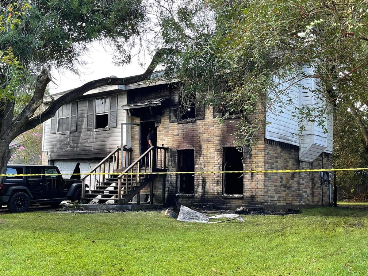 None injured as fire destroys two-story house in League City | Local News | The Daily News