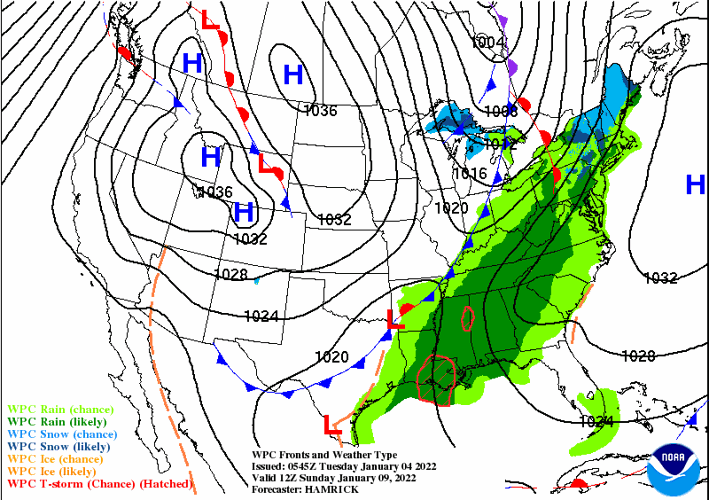 A changeable weather pattern and a chance for much needed rain in our ...