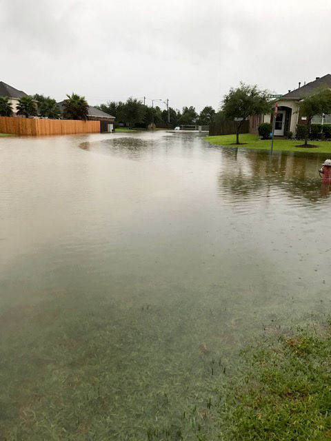 Houses flood, water rescues under way across Galveston County