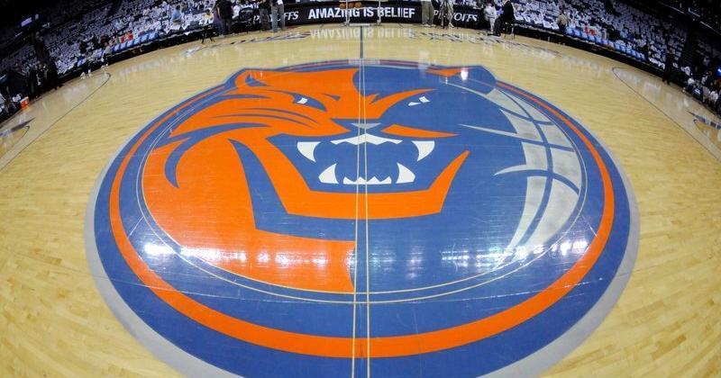 Apr 24, 2010; Charlotte, NC, USA;  The Charlotte Bobcats basketball court before the game against the Orlando Magic during game three of the first round of the 2010 NBA playoffs at Time Warner Cable Arena.  Mandatory Credit: Sam Sharpe-USA TODAY Sports