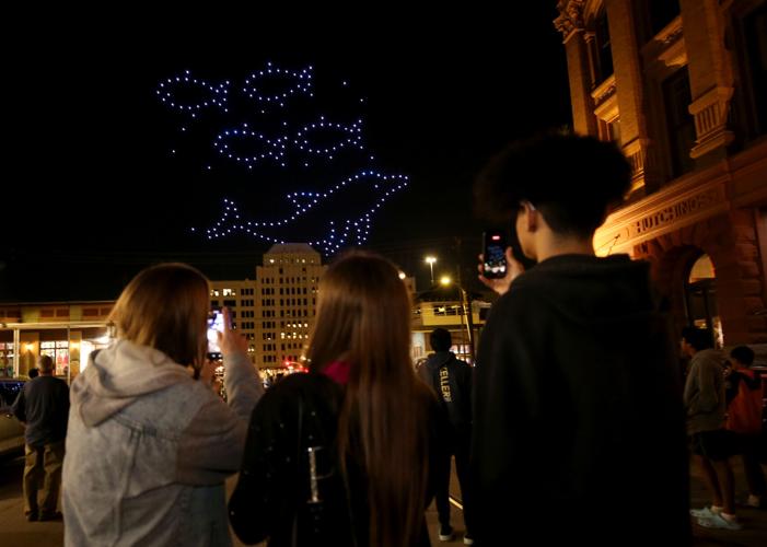 Drone show helps kick off spring break in Galveston Local News The