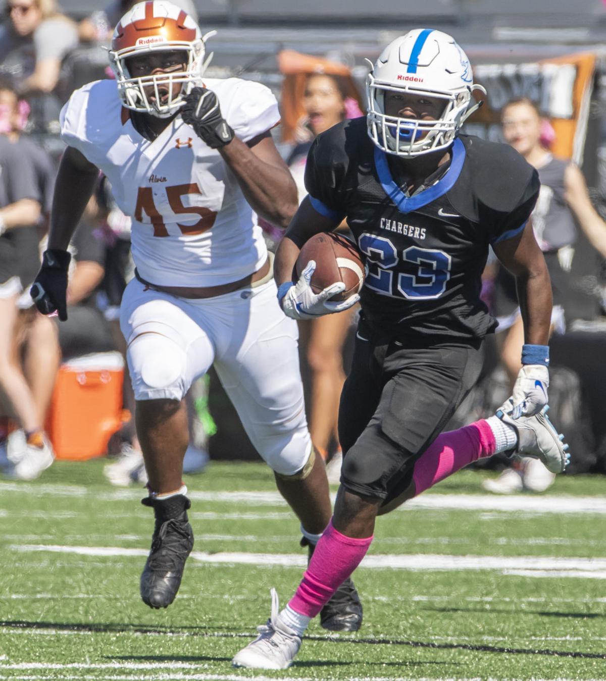 Hudson Ii Tops Clear Springs Record In Rout Of Alvin High School