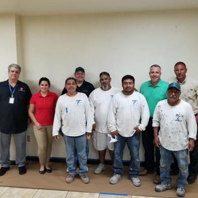 Sherwin-Williams participates in painting week