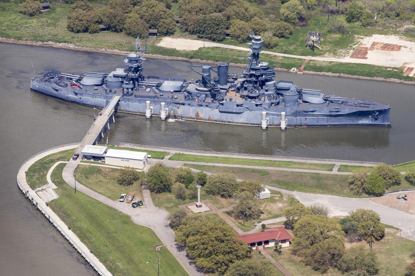 Battleship Texas makes its way to Galveston on Wednesday Local News