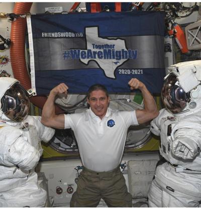 Friendswood ISD flag gets taken to space
