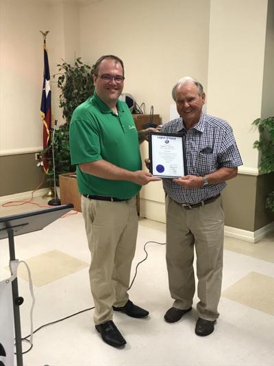 Galveston Kiwanis Club recognizes member