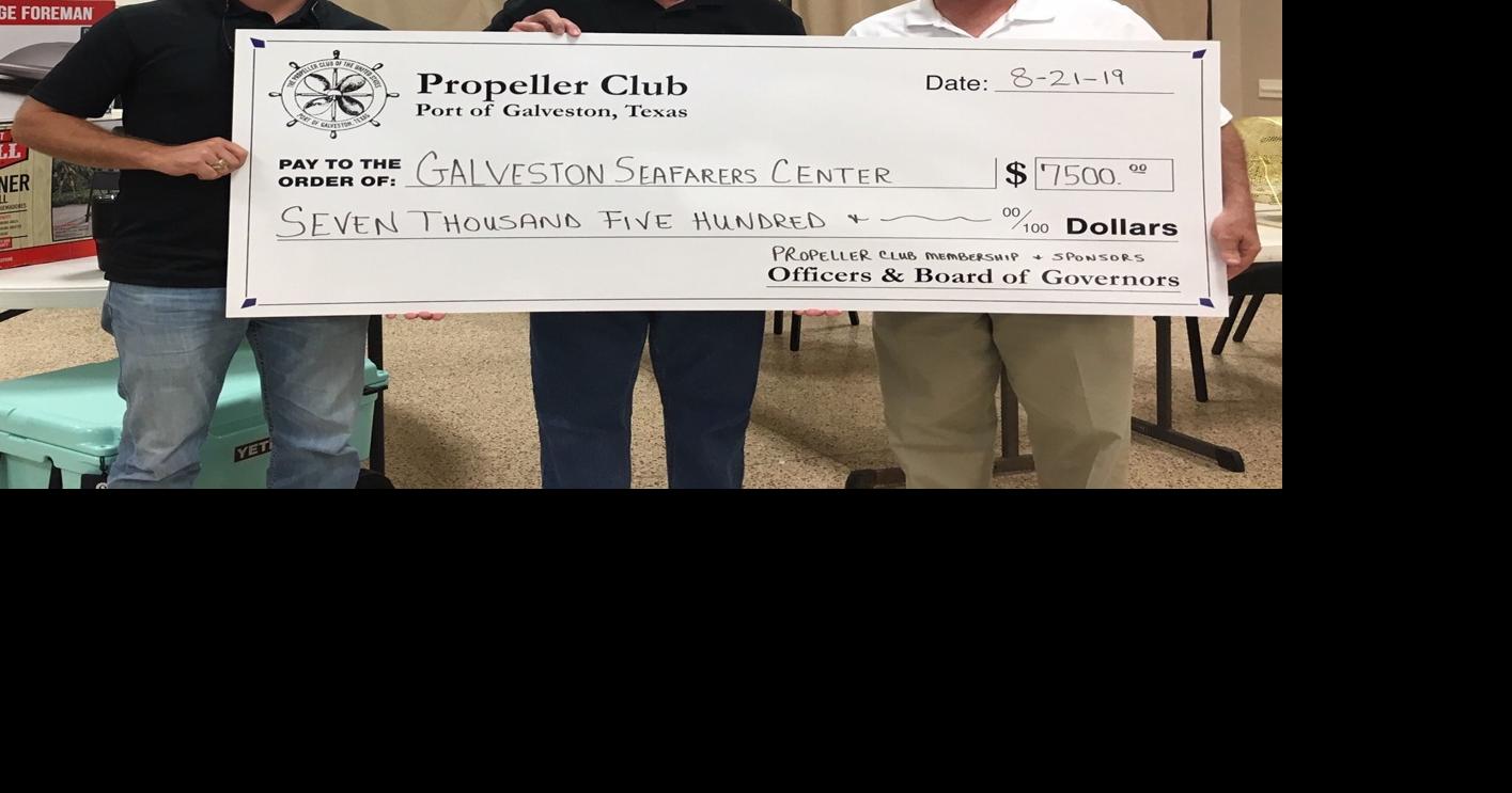 Galveston Propeller Club happenings Applause The Daily News