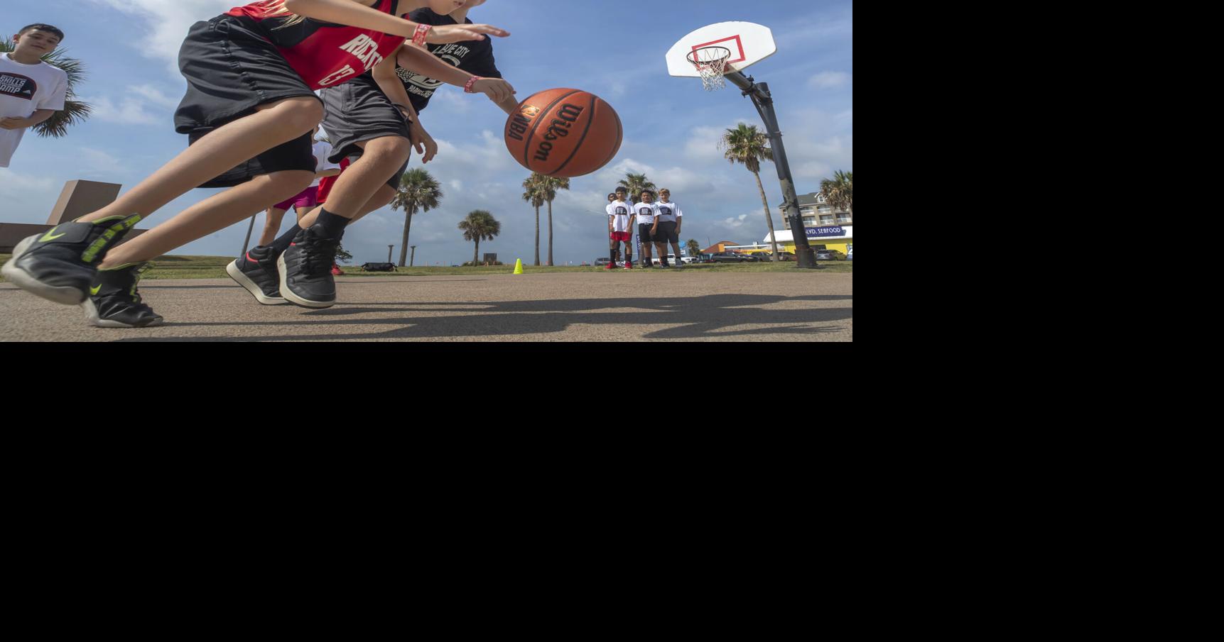 Houston Rockets bring youth hoops clinics to Galveston | Local Sports ...