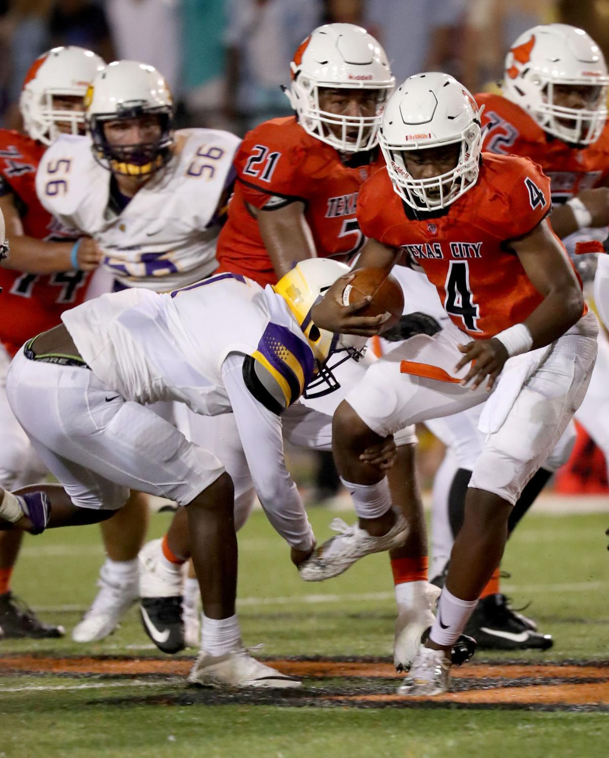 Texas City vs. Ball High football