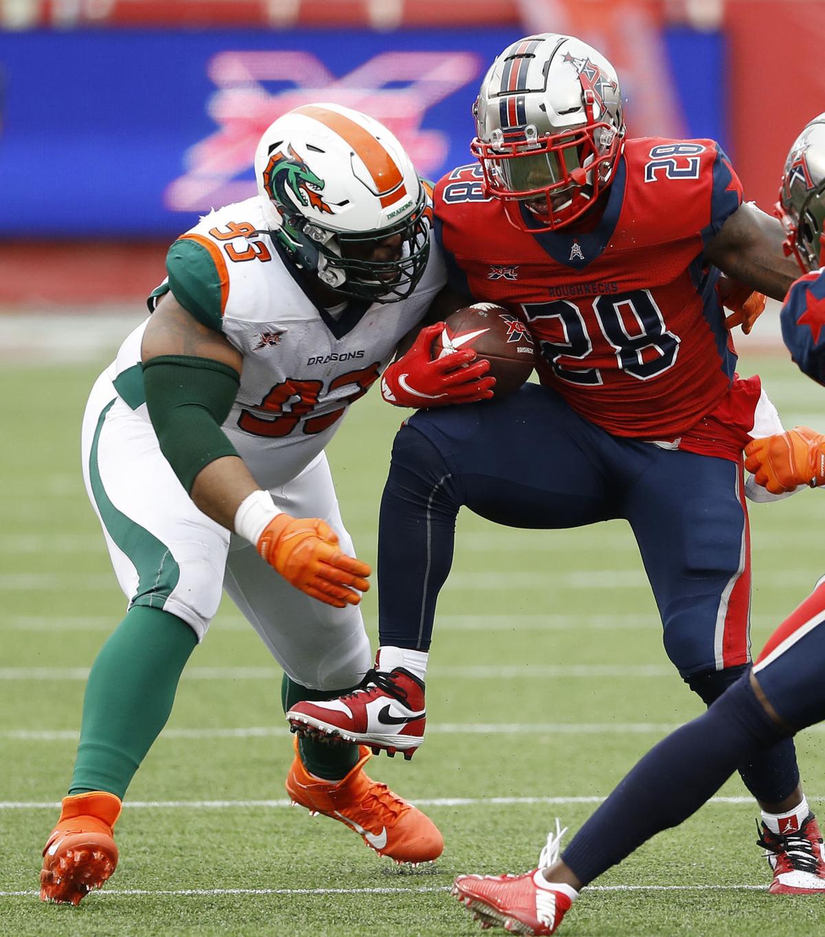 XFL Houston Roughnecks vs. Seattle Dragons