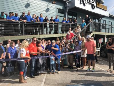 Katie's Seafood House ribbon-cutting