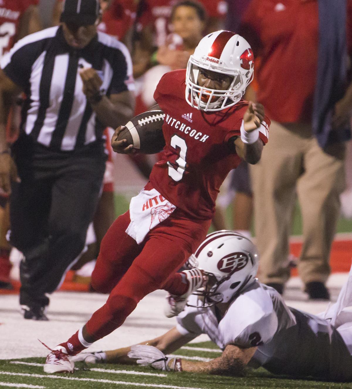 Xavian Hampton Hitchcock Barrel Over State Ranked East Bernard