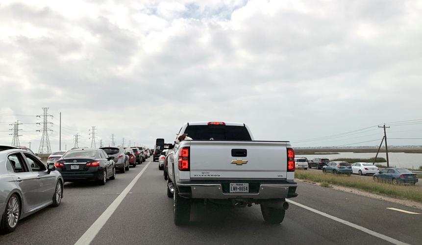 Interstate 45 traffic snarl