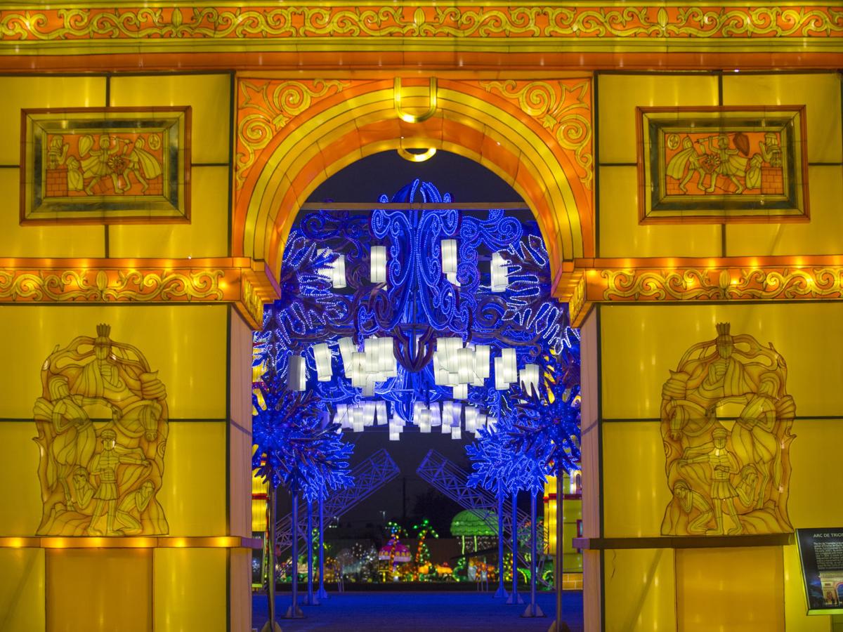 magical winter lights debuts at gulf greyhound park gulf greyhound christmas lights
