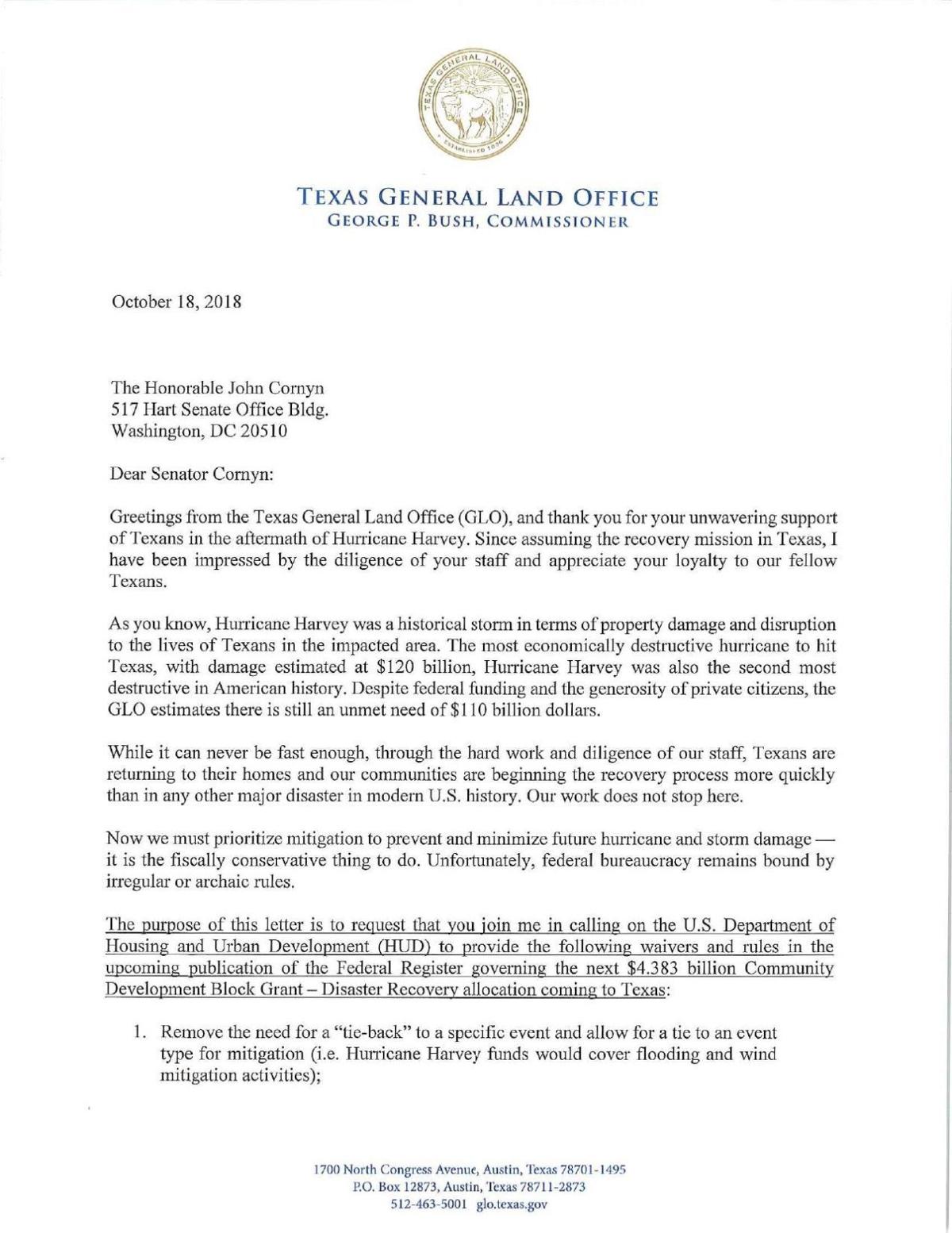 Delegation Letter