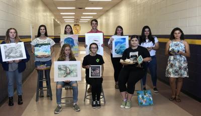 Ball High School art students place in competition