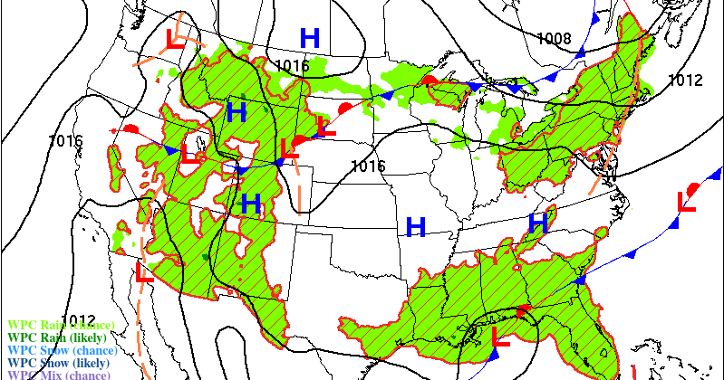 Increased moisture to bring rain and some relief from the heat