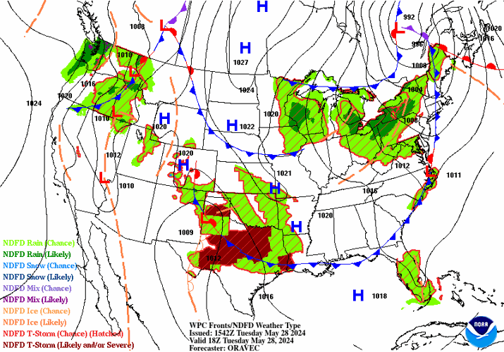 The chance of severe storms is increasing for Galveston County