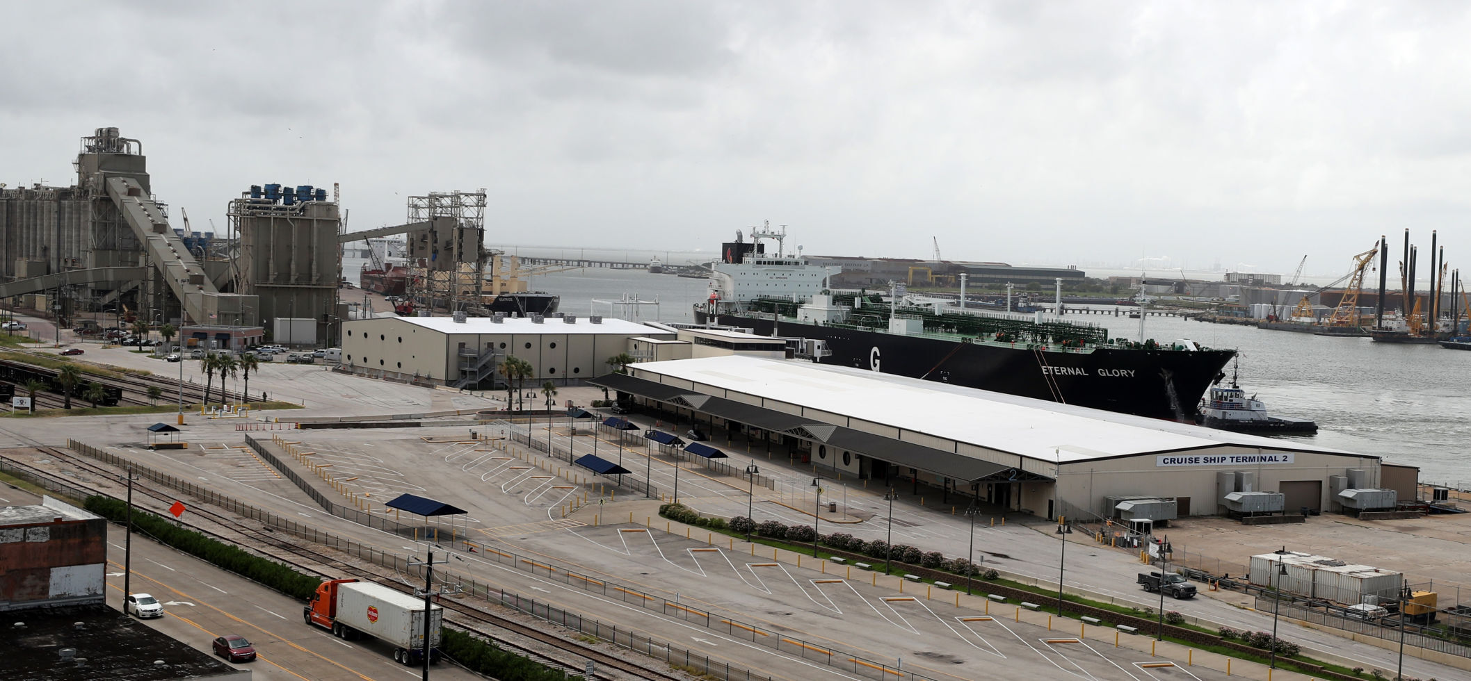 webcam galveston cruise terminal