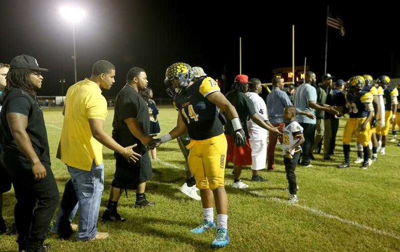 Three generations of football champions honored at La Marque game