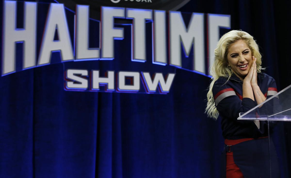 Lady Gaga at Super Bowl LI