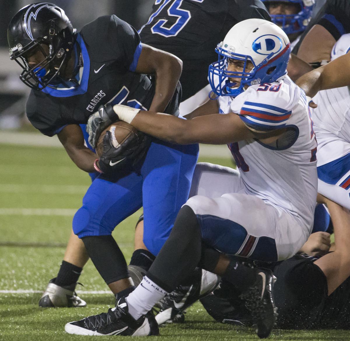 Dickinson Rides Power Football To Win Over Clear Springs High