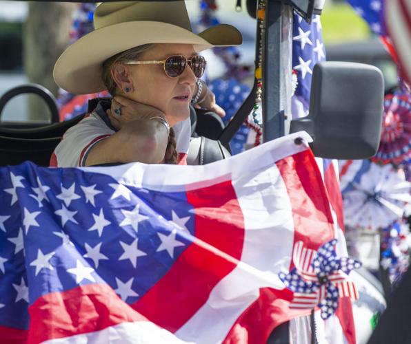 Star Spangled Carts parade through Galveston to honor military