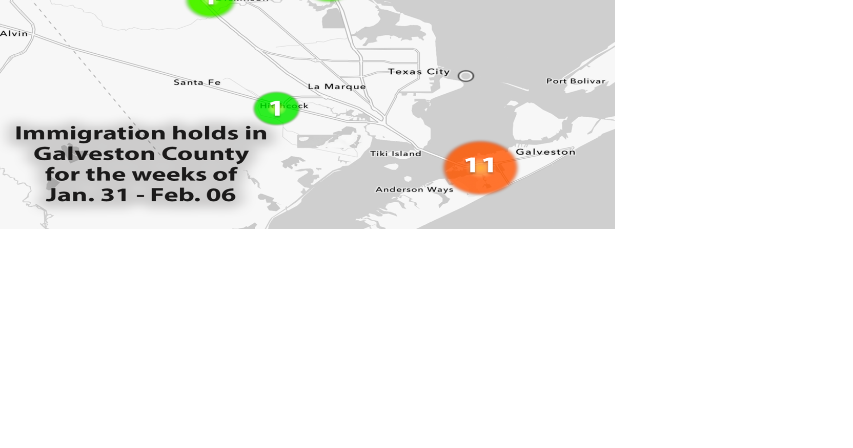 Immigration enforcement in Galveston County shifts under Trump’s second term