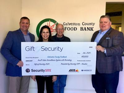 County food bank wins security system