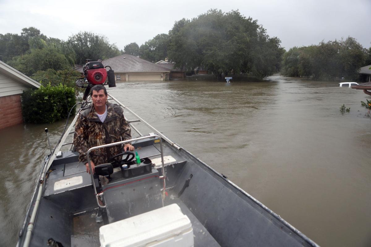 Dickinson Harvey flooding
