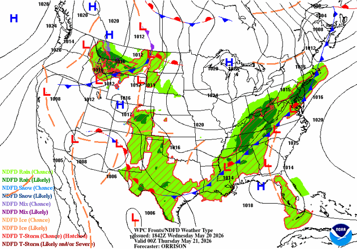 Heavy rain, severe storms possible through Memorial Day weekend ...
