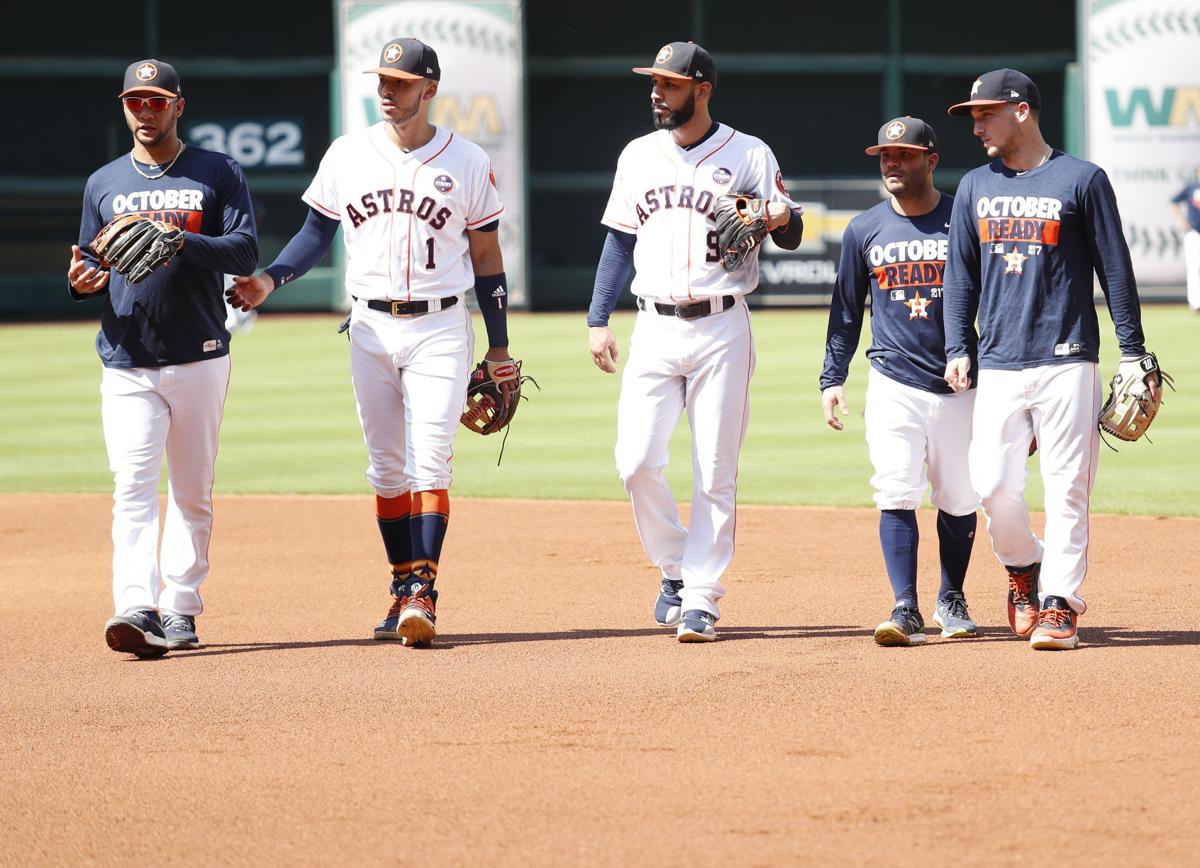Astros ALCS Workout