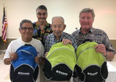 Kiwanis Club of Galveston donates backpacks