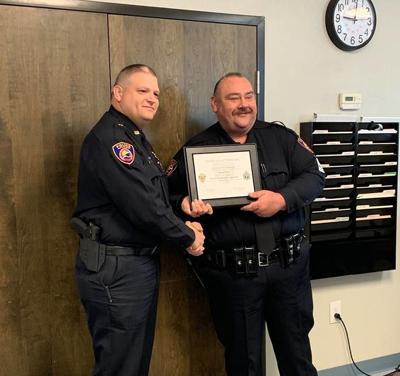 Officer Clay Garrison promoted