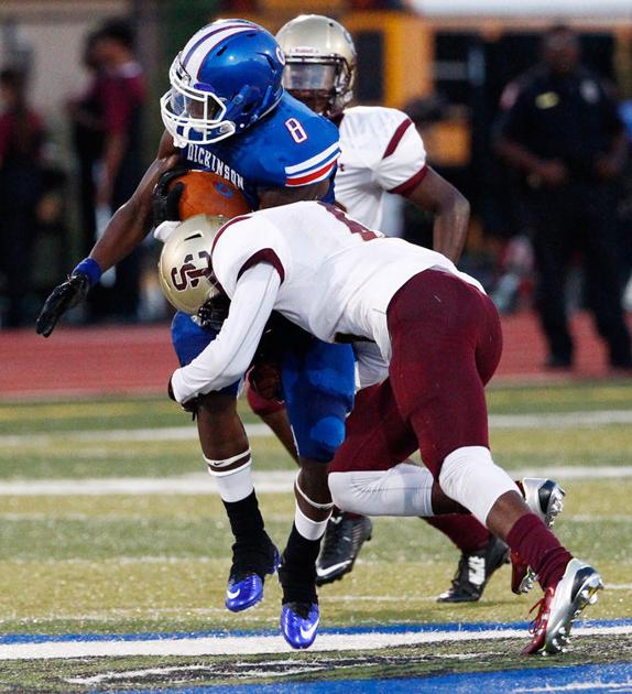 Dickinson Vs Humber Summer Creek Football High School Sports
