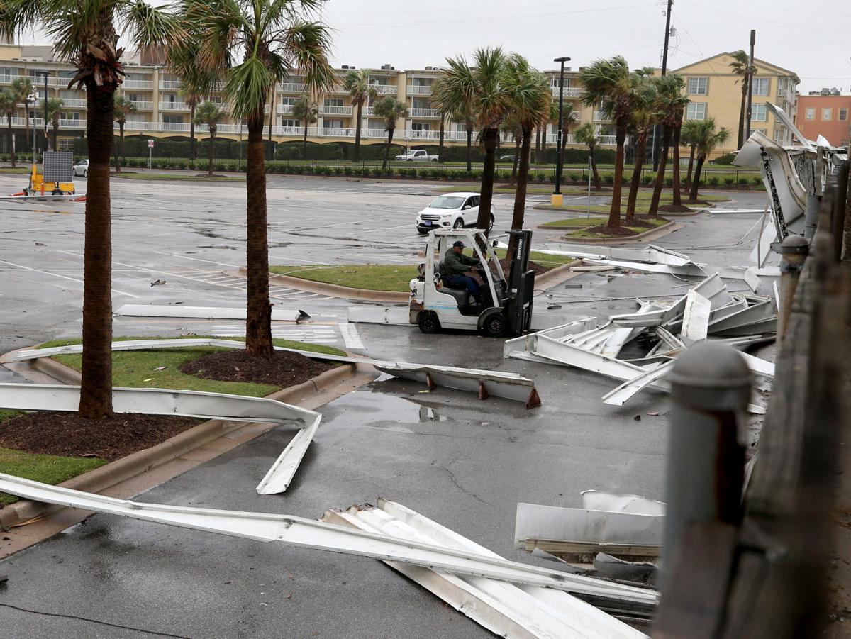 Island begins cleaning up damage from Hurricane Nicholas